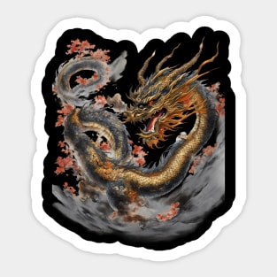 Lunar New Year Dragon Sticker